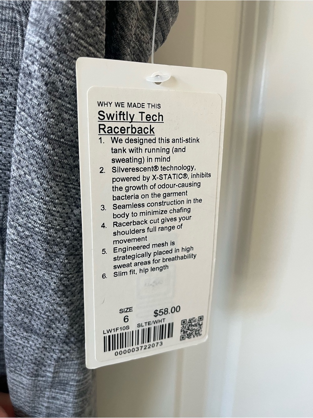 Lululemon -Swift Tech Racerback Tank Top - Picture 4 of 5